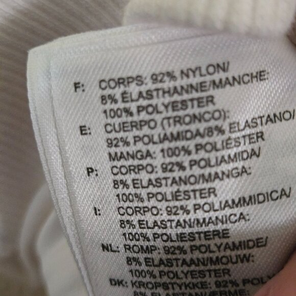 Stella Mccartney x Adidas White Mesh Bomber Jacket Designer Size XS - Picture 8 of 10